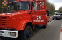 На Вінниччині унаслідок ДТП загинула жінка, постраждало 5 осіб