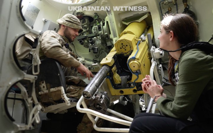 "Український свідок" показав роботу артилеристів на Мар’їнському напрямку