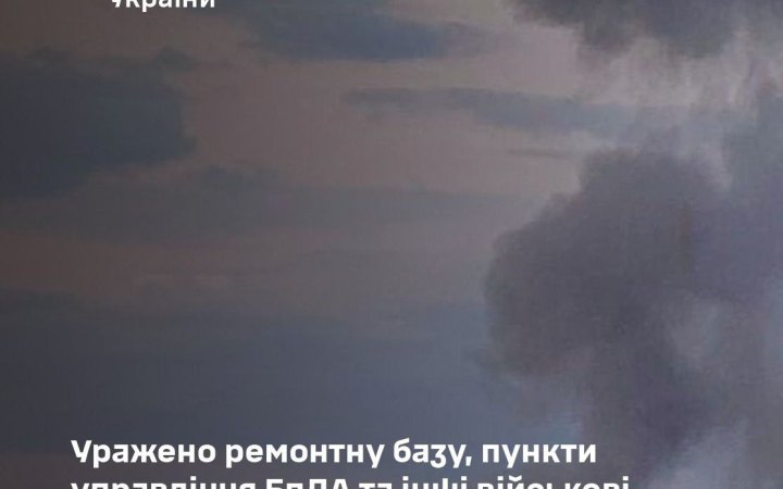 Сили оборони успішно відпрацювали по ремонтній базі РФ та пунктах управління ворога на ТОТ 