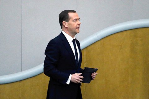 Медведева эвакуировали с форума в Сколкове из-за пожара