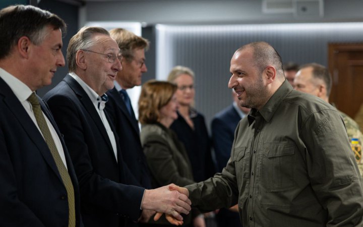 Умєров і Сирський зустрілись у Києві із делегацією голів комітетів Європарламенту