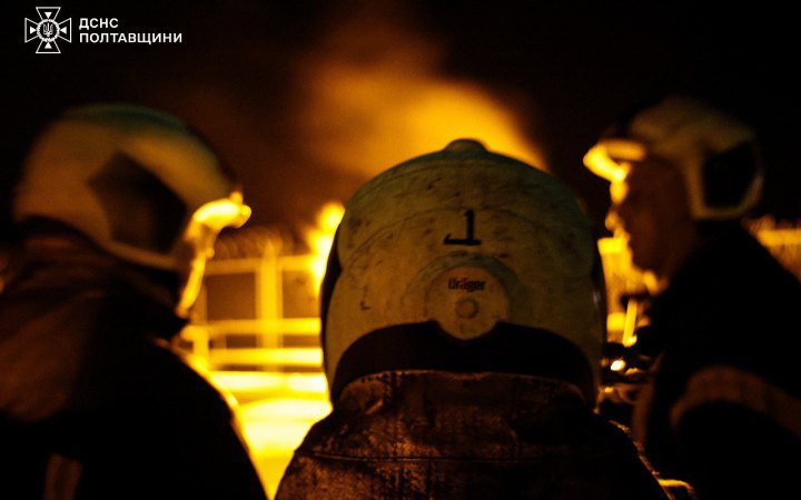 РФ вдарила по об'єкту газовидобувної галузі на Полтавщині