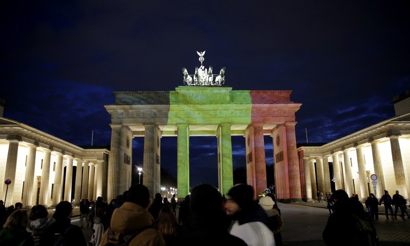 Бранденбурзькі ворота в Берліні