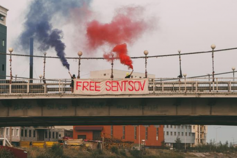 Участниц Pussy Riot, задержанных за акцию в поддержку Сенцова, отпустили