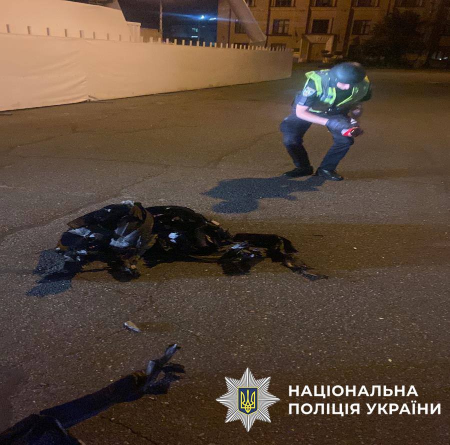 Наслідки російського обстрілу в Києві, 17 червня 2025 р