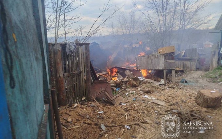 У Харківській області через обстріли одна людина загинула і дев’ятеро – постраждали