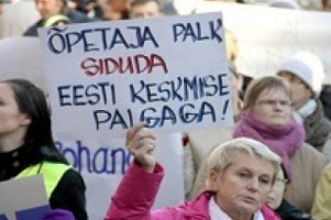 В Эстонии бастуют против изменений в трудовом законодательстве