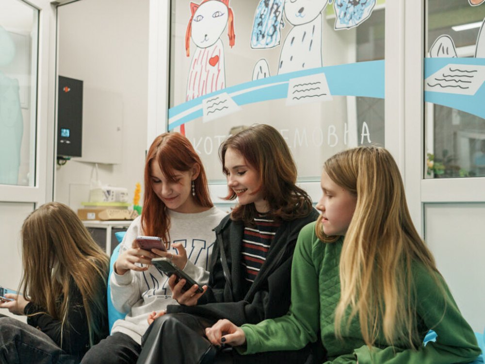 Діти в київському осередку фонду.