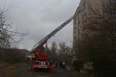 В Ужгороде из-за пожара из гостиницы эвакуировали 42 человек