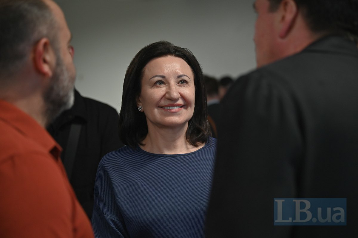 бізнесвумен, політична діячка та співвласниця мережі гіпермаркетів «Епіцентр К» Галина Герега