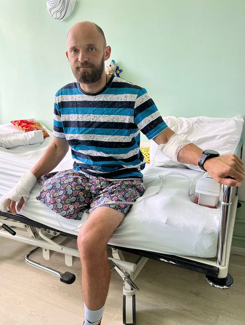 Олександр Баталов в лікарні