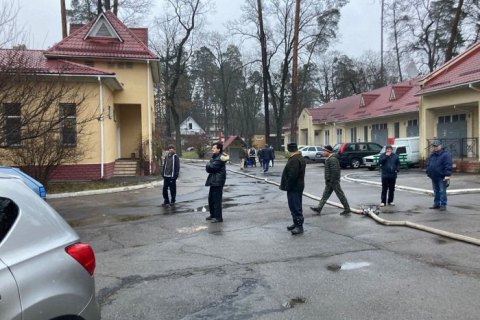 В Києві сталася пожежа у психоневрологічному диспансері, евакуювали 51 людину