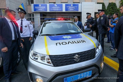 Поліція Дніпропетровської області отримала 27 автомобілів Suzuki Vitara