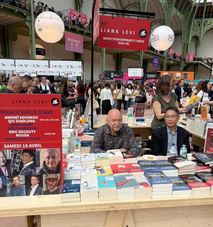 Андрій Курков на Гранд Пале, Фестивалі книги в Парижі.