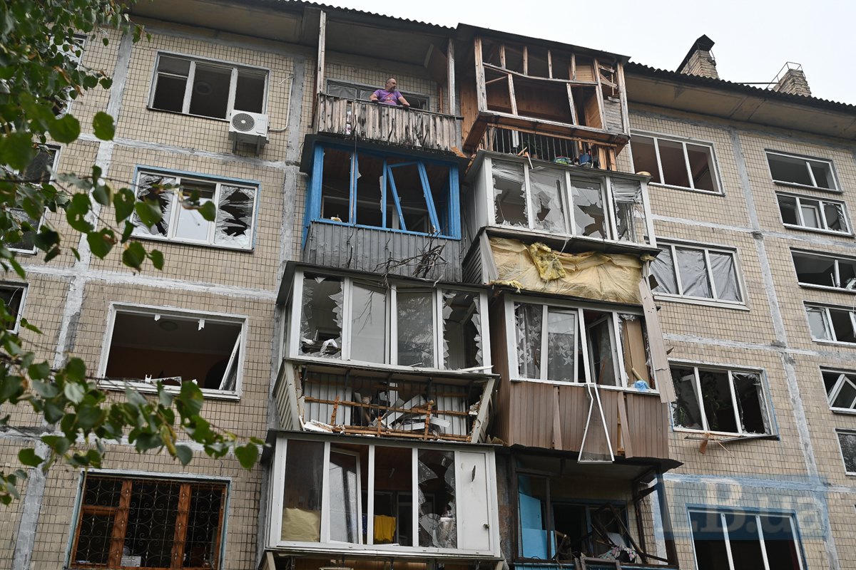 Наслідки атаки РФ на Солом'янський раqон Києва 28 вересня 2025