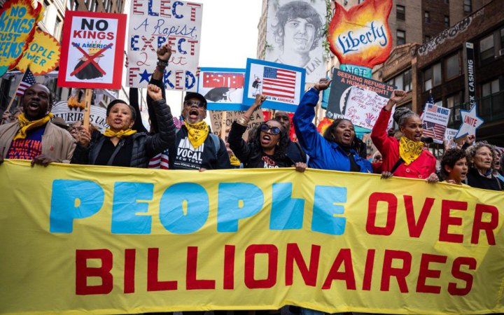 "No Kings": у США проходять масові акції протесту проти політики Трампа