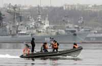 За сутки в Крыму разгрузили 5 кораблей российских войск