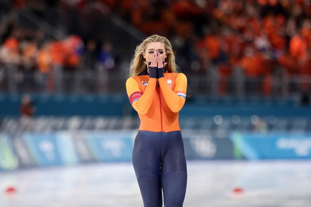 Ютта Лердем після перемоги на ОІ-2026