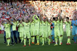 "Барселона" стала чемпионом в Мадриде