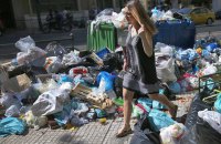 В Греции из-за забастовки коммунальщиков начался мусорный кризис 