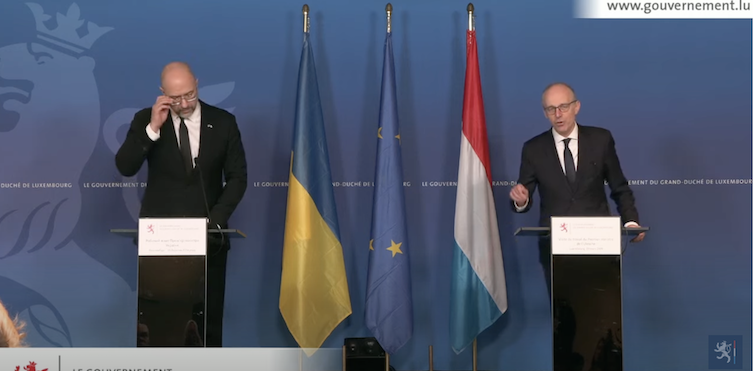 прем'єр-міністри України та Люксембурга