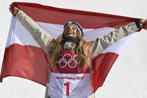 Сноубордистка Гассер пополнила копилку сборной Австрии пятым золотом Пхёнчхана