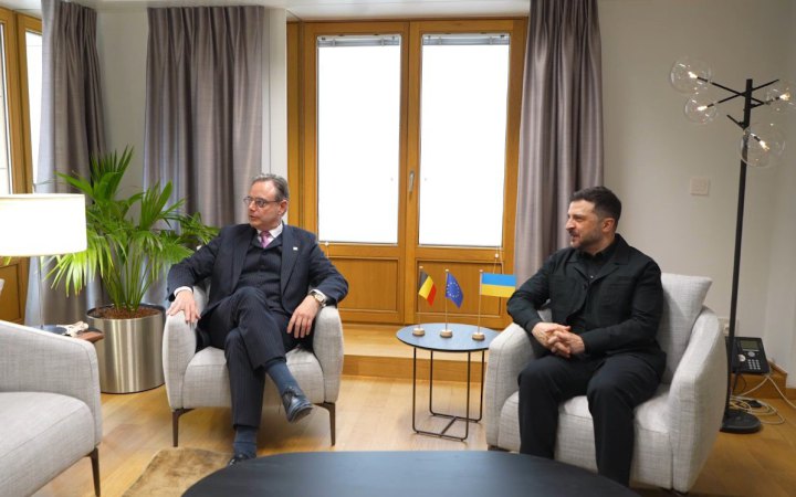Зеленський і прем’єр Бельгії обговорили використання заморожених російських активів
