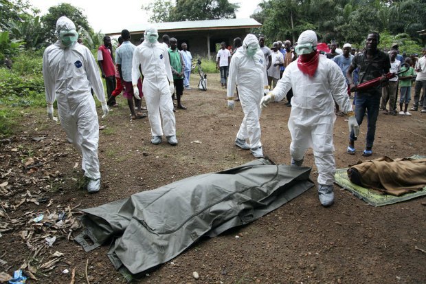 Жертвы лихорадки Эбола в Либерии
