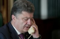 Порошенко проведет телефонные переговоры с Меркель, Олландом и Путиным