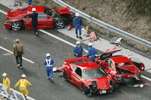 В Японии произошла авария на несколько миллионов долларов