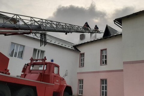 ​На Прикарпатье произошел пожар в инфекционном отделении райбольницы