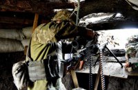 За сутки на Донбассе ранен один военнослужащий