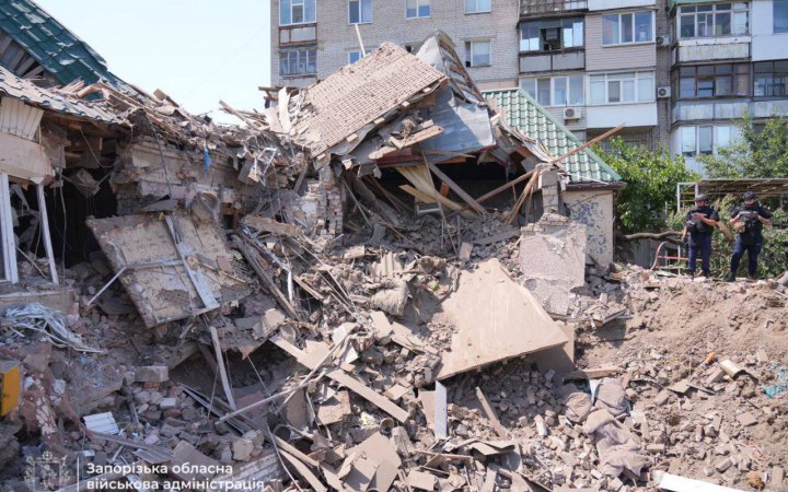 Окупанти атакували FPV-дронами селище у Запорізькій області