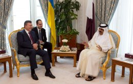 Янукович выпрашивает у катарских бизнесменов деньги на Олимпиаду 
