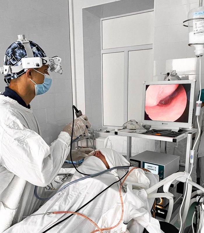 Віктор Гунька під час операції