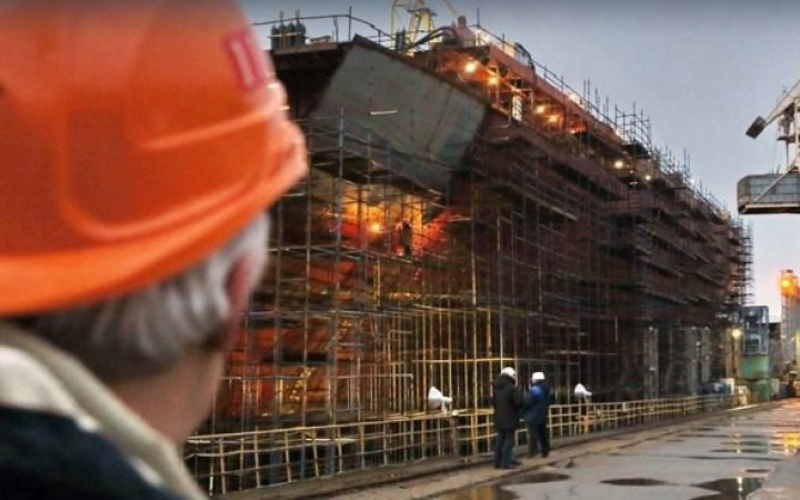 ЦПД: Росія згортає будівництво криголамів через дію західних санкцій