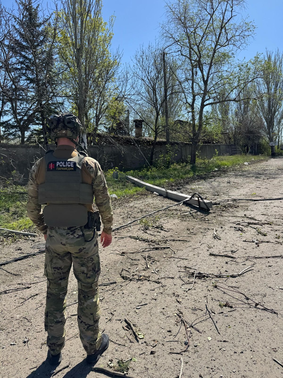 наслідки російського обстрілу Костянтинівки