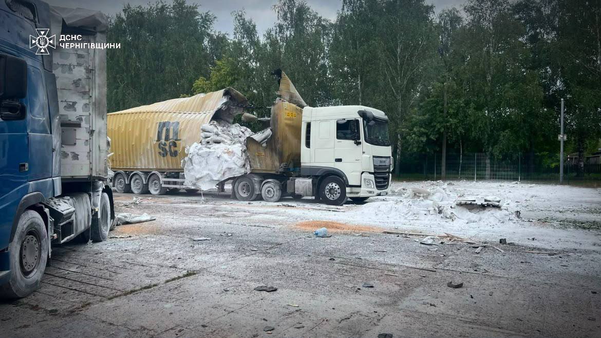 Наслідки російської атаки на Чернігівщині