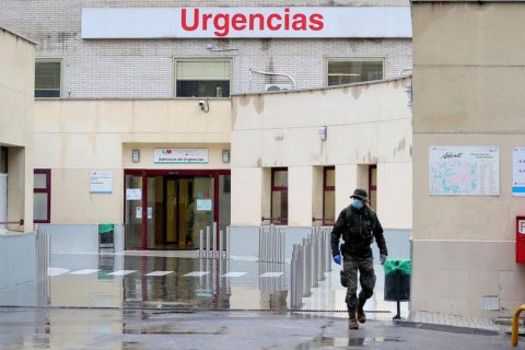 Кількість інфікованих в Іспанії за добу зросла на 9 тисяч осіб
