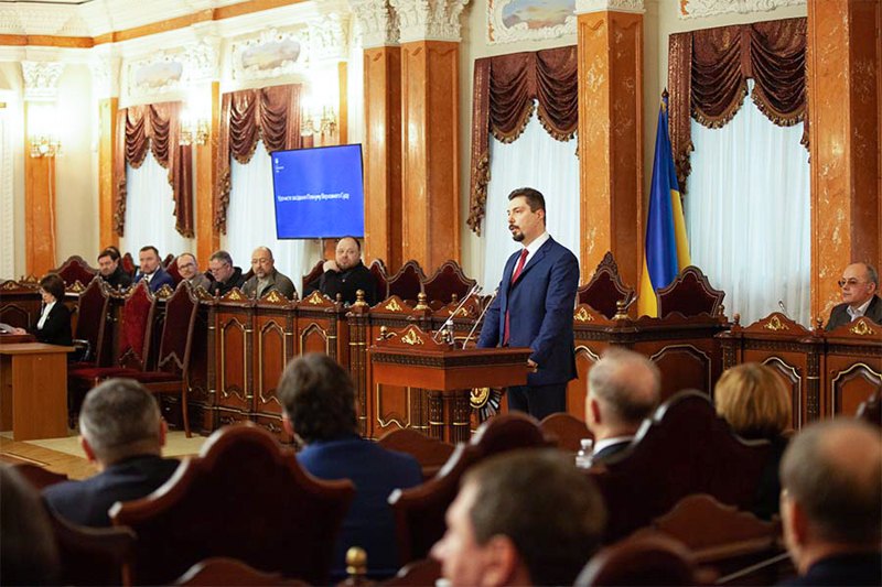 Всеволод Князєв під час засідання Пленуму Верховного суду 16 грудня 2022 року.