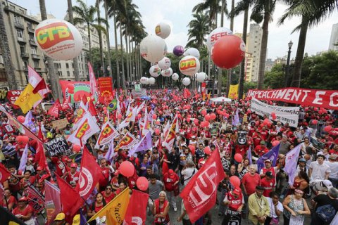Сторонники Дилмы Русеф пообещали массовые митинги в день открытия Олимпиады