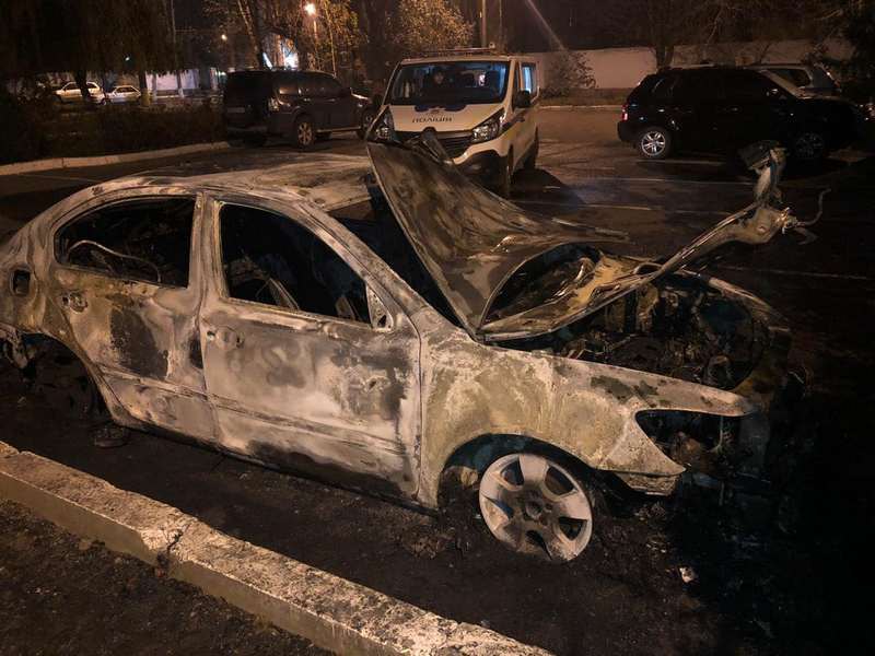 В Одесі спалили авто в.о. голови митниці&nbsp; 