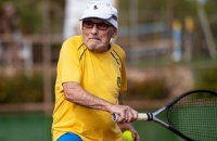 98-летний украинский теннисист Станиславский принял участие в чемпионате мира ITF