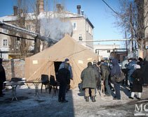 В пунктах обогрева Днепропетровска помощь получили более 1300 жителей