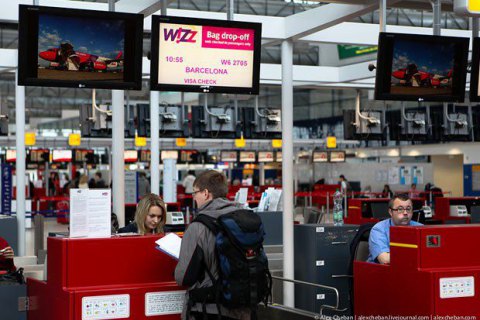 WizzAir скасував понад 20 рейсів з України у листопаді