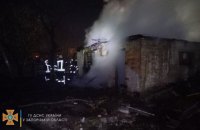 У Запоріжжі внаслідок пожежі на дачі загинув чоловік та семирічний хлопчик