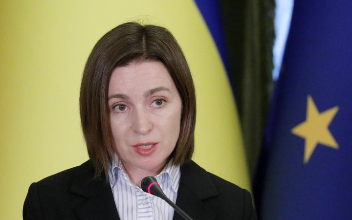 Санду призначила на 21 травня великий мітинг за євроінтеграцію Молдови