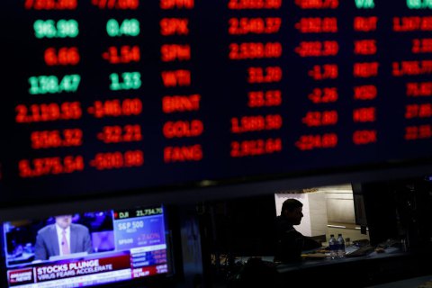 На фондовому ринку Росії стався найбільший за рік обвал