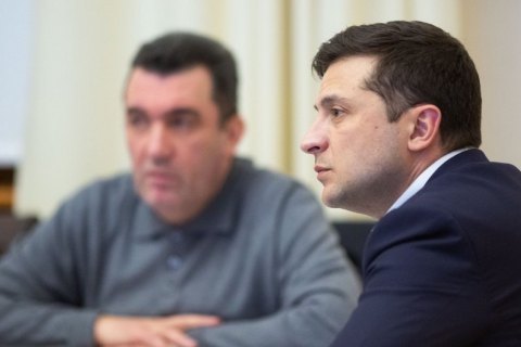 Зеленський обговорив з Даніловим плани роботи РНБО на найближчий час