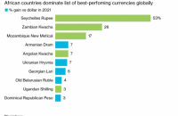 Bloomberg вніс гривню в топ-10 валют, які стали найприбутковішими за рік 
